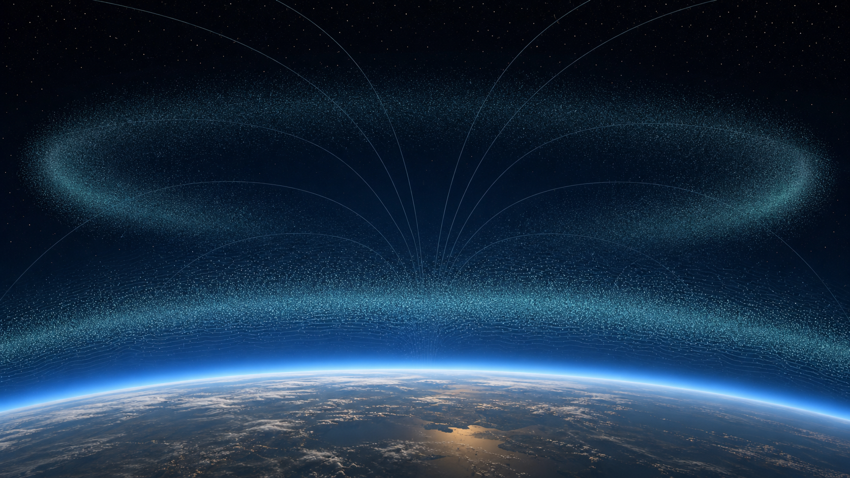 Conceptual altitude layers from the lower atmosphere to the plasmasphere
