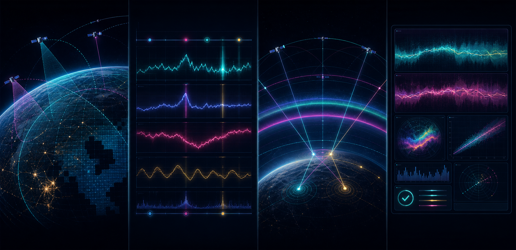 Workflow from data acquisition through quality review and visualization